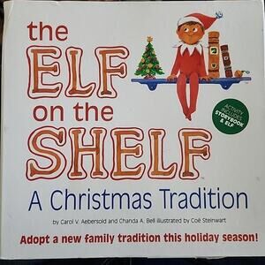 Elf on the Shelf : A Christmas Tradition Book And Elf Doll Figure Figurine Boy